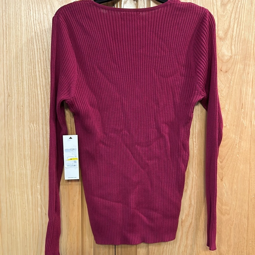 CALVIN KLEIN Ribbed Sweater - Picture 2 of 6